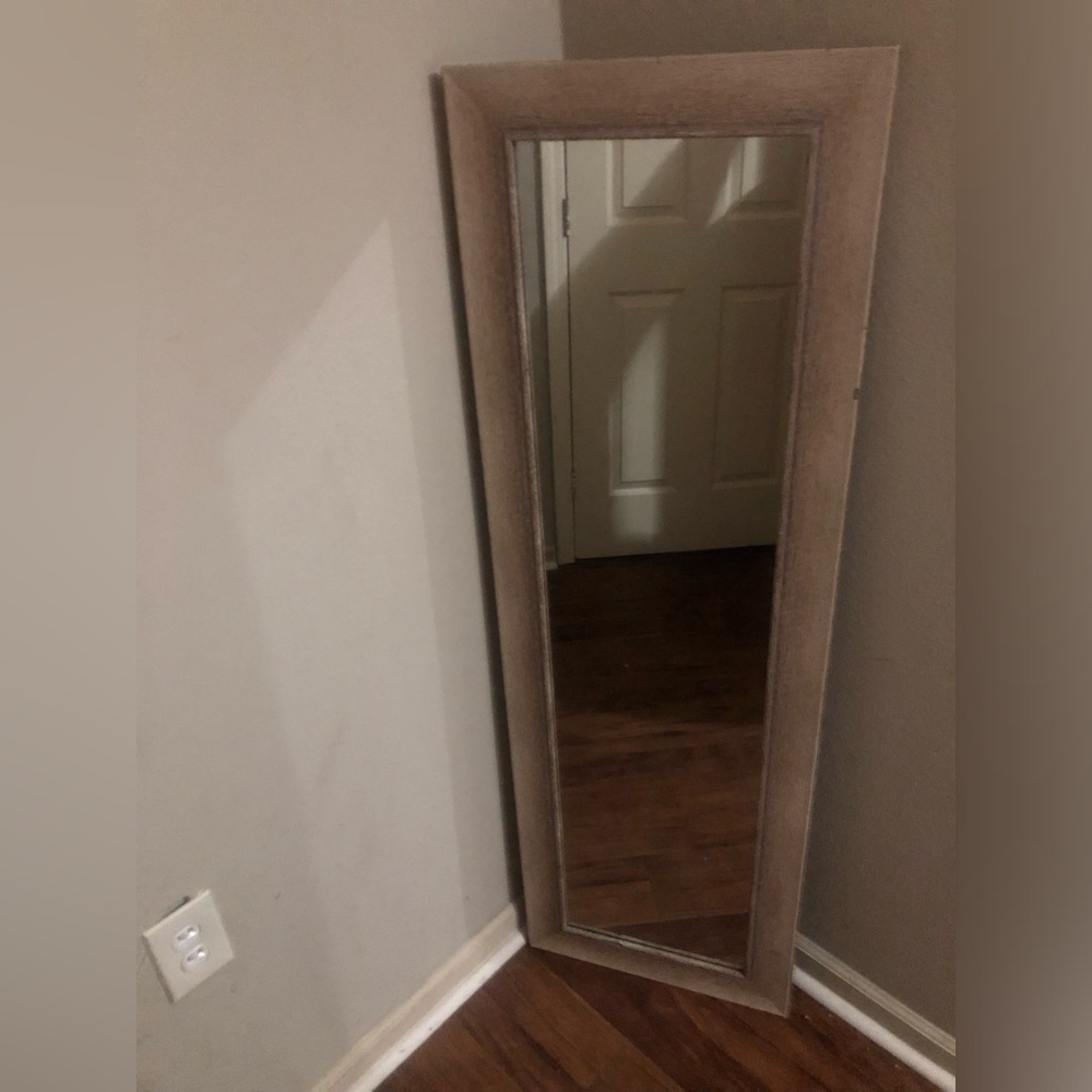 Elegant Brown Wall Mirror